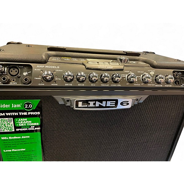 Used Line 6 Spider Jam 75W 1x12 Guitar Combo Amp