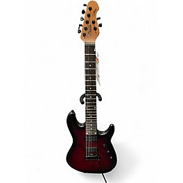 Used Sterling by Music Man jason richardson  sterling cutlass 7 string  scarlet burst  Solid Body Electric Guitar
