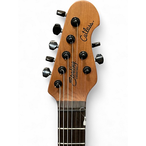 Used Sterling by Music Man jason richardson  sterling cutlass 7 string  scarlet burst  Solid Body Electric Guitar