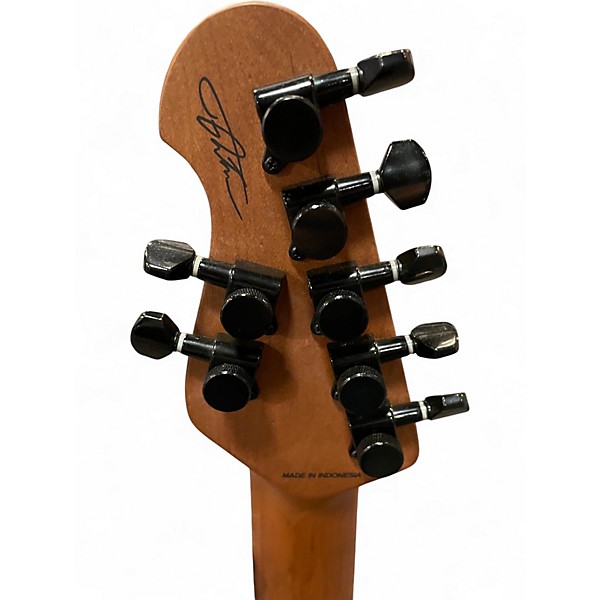 Used Sterling by Music Man jason richardson  sterling cutlass 7 string  scarlet burst  Solid Body Electric Guitar