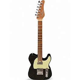 Used Schecter Guitar Research Nick Johnston Signature PT Black Solid Body Electric Guitar