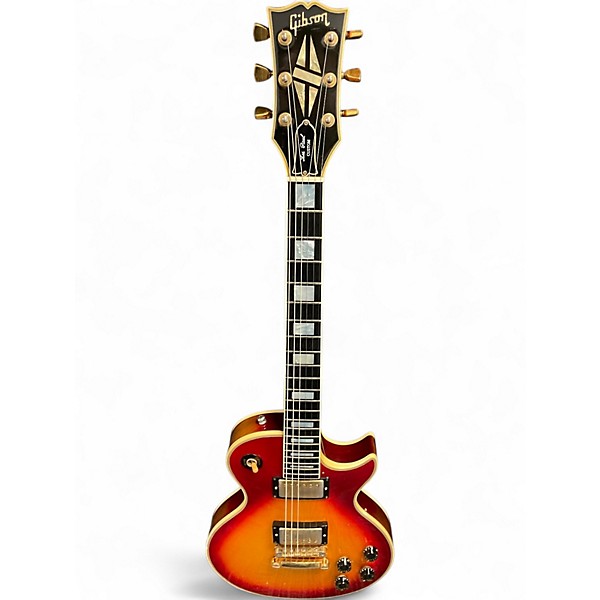 Vintage 1981 Gibson les paul custom Cherry Sunburst Solid Body Electric Guitar