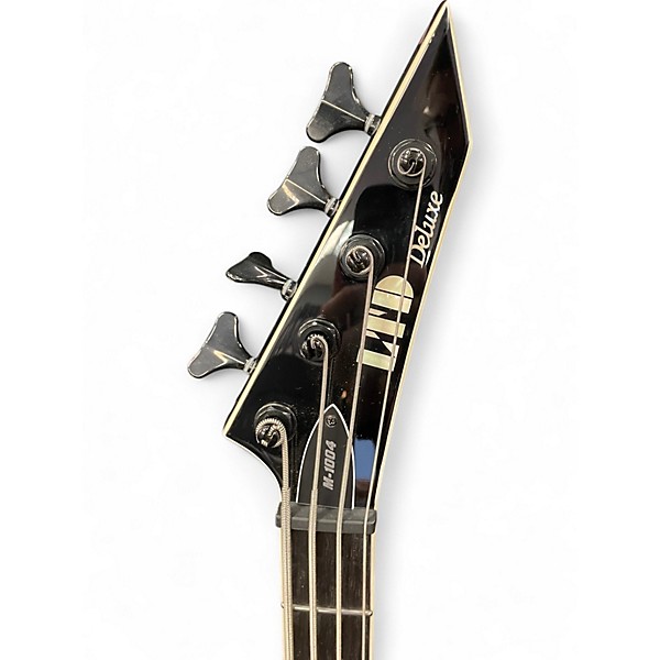 Used ESP LTD M1004 Black Electric Bass Guitar