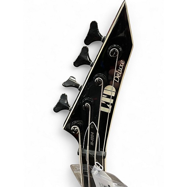 Used ESP LTD M1004 Black Electric Bass Guitar