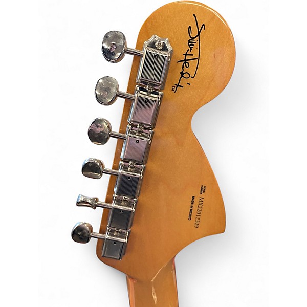 Used Fender Jimi Hendrix Stratocaster Olympic White Solid Body Electric Guitar