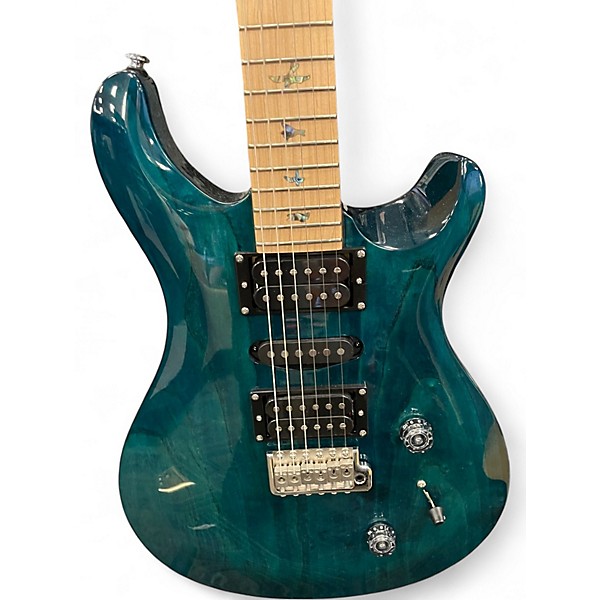 Used PRS Swamp Ash Special IRI BLUE Solid Body Electric Guitar