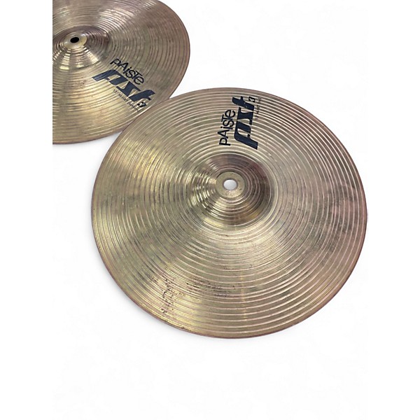 Used Paiste 13in PST3 Hi Hat Pair Cymbal