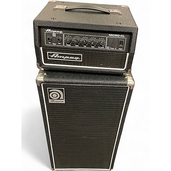 Used Ampeg Micro-CL Micro Stack 100W 2x10 Bass Combo Amp