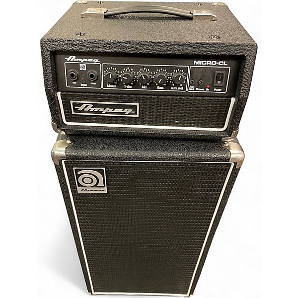 Used Ampeg Micro-CL Micro Stack 100W 2x10 Bass Combo Amp