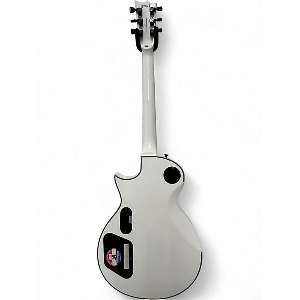 Used ESP LTD James Hetfield Signature Iron Cross Alpine White Solid Body Electric Guitar