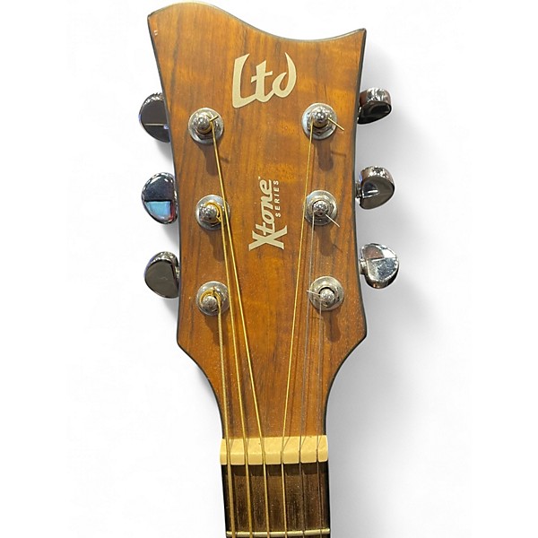 Used ESP XD6NS Natural Acoustic Guitar