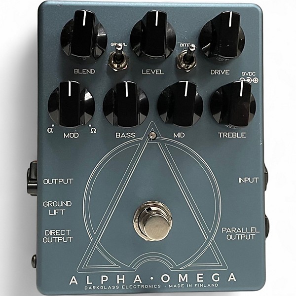 Used Darkglass Alpha Omega Bass Effect Pedal
