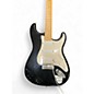 Used 2005 Fender Standard Stratocaster Black Solid Body Electric Guitar