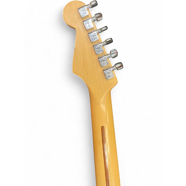 Used 2005 Fender Standard Stratocaster Black Solid Body Electric Guitar