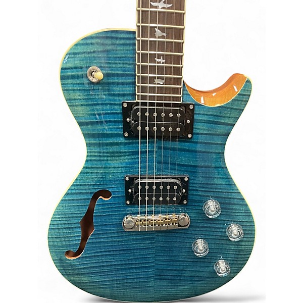 Used PRS Zach Myers Signature SE Jetstream Blue Solid Body Electric Guitar