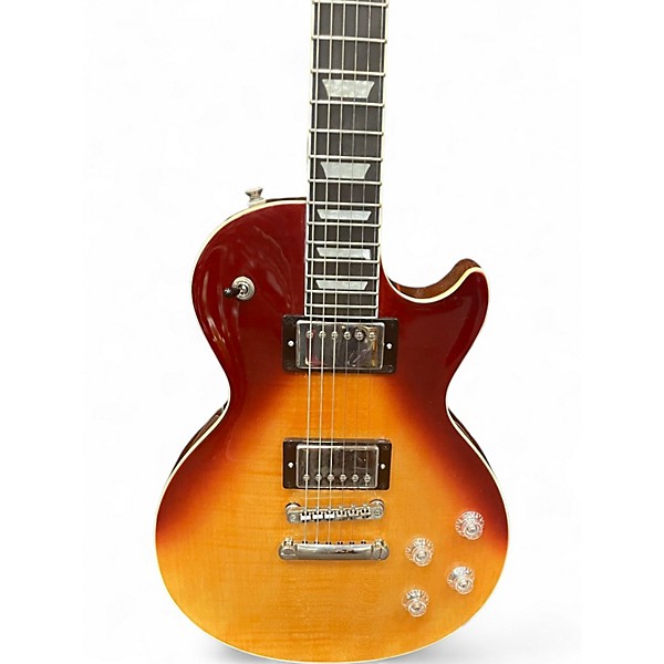Used Epiphone Les Paul Modern Figured Trans Orange Solid Body Electric Guitar