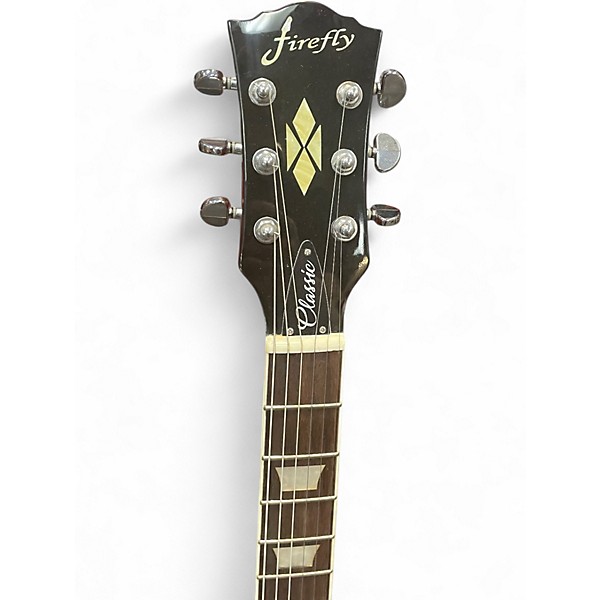 Used Firefly Classic Rootbeer Fade Solid Body Electric Guitar