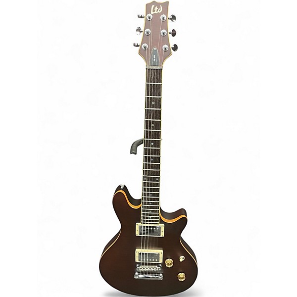 Used Ltd PB-500 Brown Sunburst Solid Body Electric Guitar