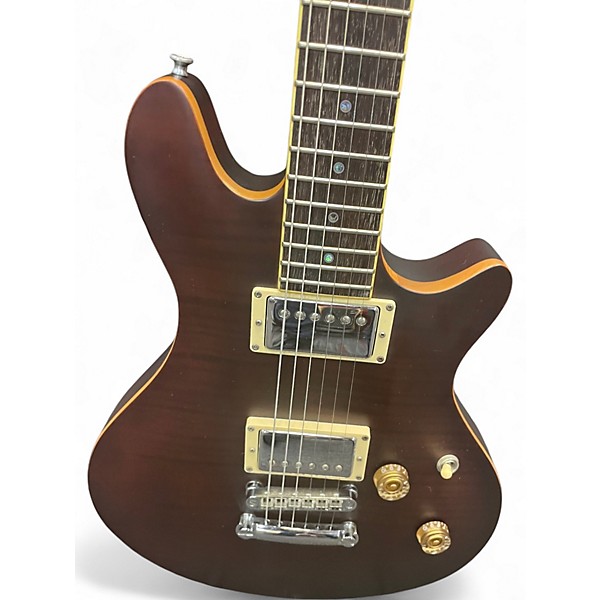 Used Ltd PB-500 Brown Sunburst Solid Body Electric Guitar