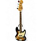 Used Squier Affinity Jazz Bass 2 Tone Sunburst Electric Bass Guitar thumbnail