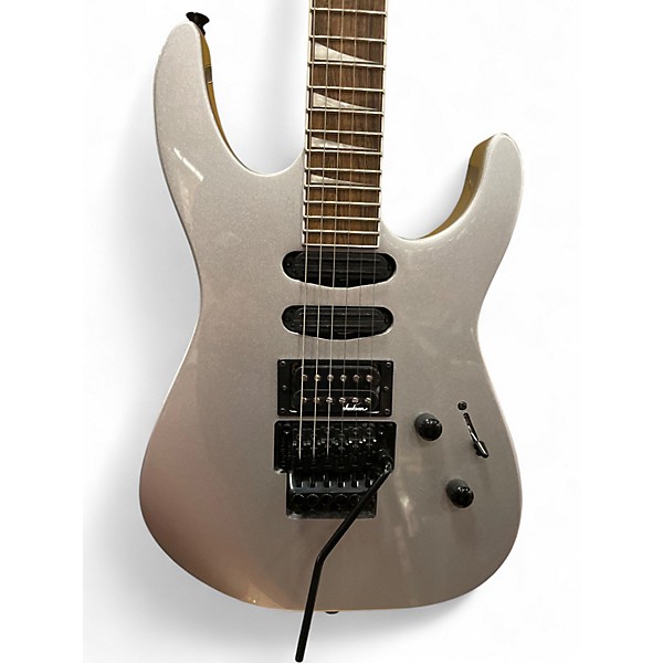Used Jackson x-series SL3X DX Metallic Silver Solid Body Electric Guitar