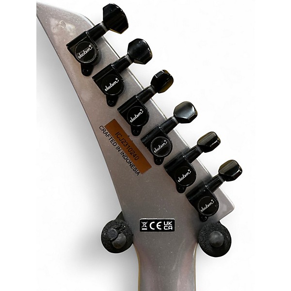 Used Jackson x-series SL3X DX Metallic Silver Solid Body Electric Guitar