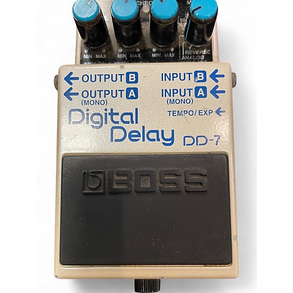 Used BOSS DD7 Digital Delay Effect Pedal