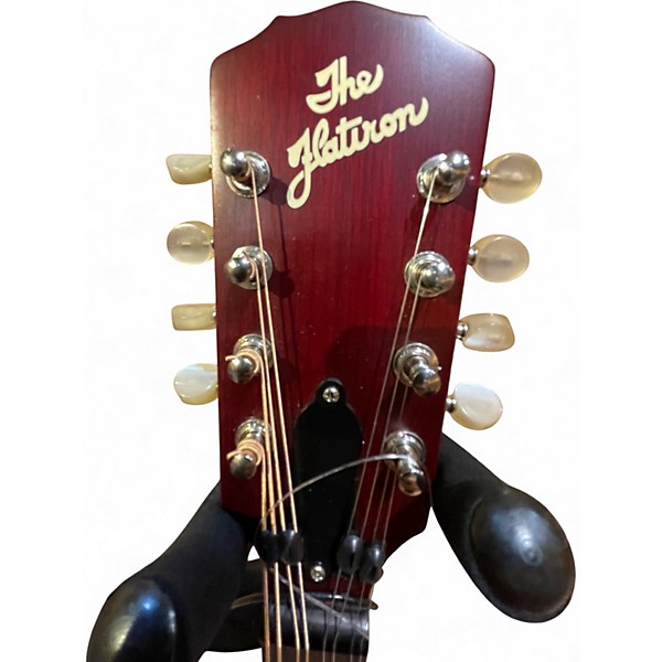 Used El Flatiron 1C Satin Red Mandolin
