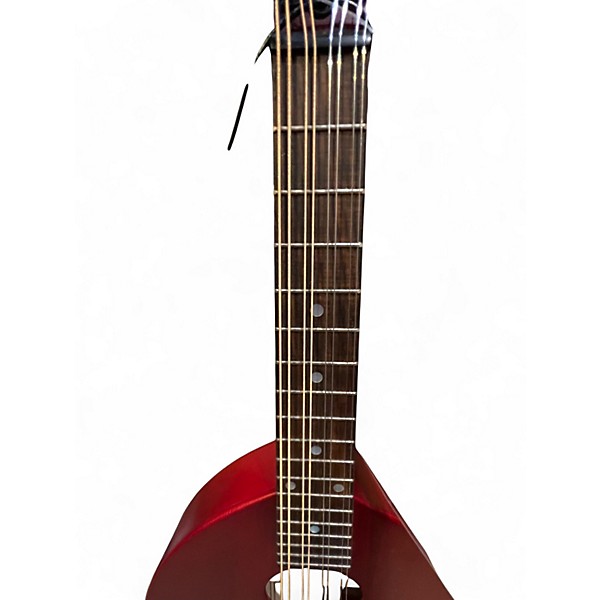 Used El Flatiron 1C Satin Red Mandolin