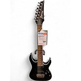 Used Ibanez RGA7 Black Solid Body Electric Guitar
