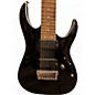 Used Ibanez RGA7 Black Solid Body Electric Guitar