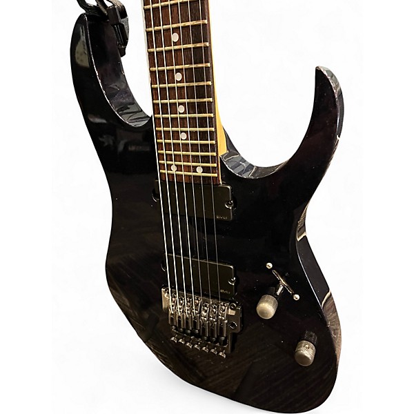 Used Ibanez RG1527 7 String purple sparkle Solid Body Electric Guitar