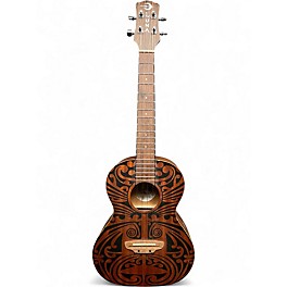 Used Luna Tribal Tenor Mahogany Ukulele