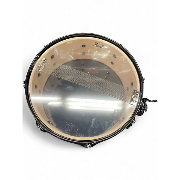 Used Pearl 14X4.5 Sensitone Snare Black Drum