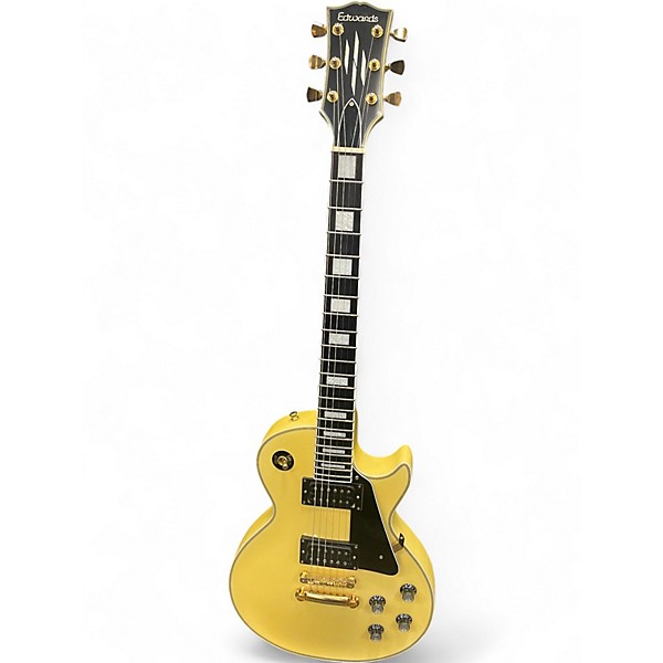 Used Edwards E-LP-98LTC Vintage Cream Solid Body Electric