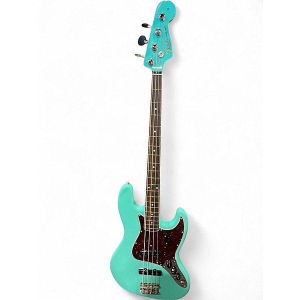Used Fender AMERICAN VINTAGE II JAZZ Surf Green Electric Bass Guitar