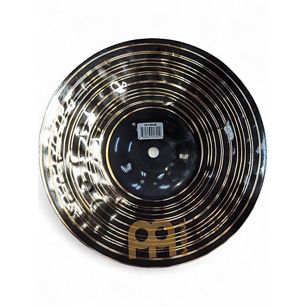 Used MEINL 10in CLASSIC CUSTOM DARK SPLASH Cymbal