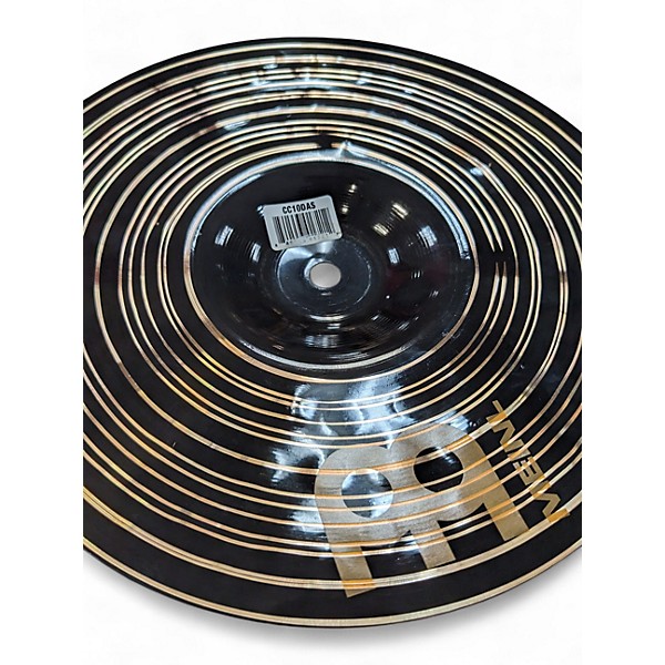 Used MEINL 10in CLASSIC CUSTOM DARK SPLASH Cymbal