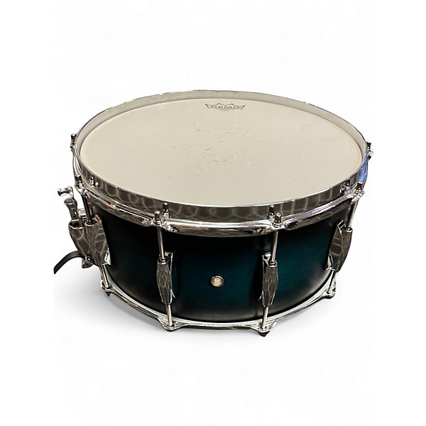 Used Gretsch Drums 6.5X14 Renown Snare Blue Burst Drum