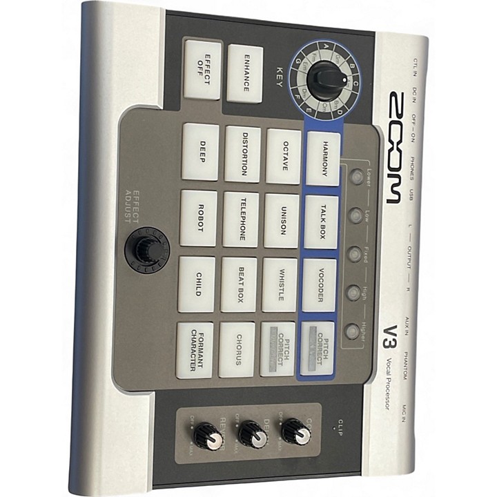 DTM・DAW ZOOM V3 Vocal Processor Amazon.com: Zoom V3 Vocal Processor, Vocal Effects Pedal, 3