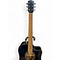 Used Fender CD60SCE Dreadnought Black Acoustic Guitar