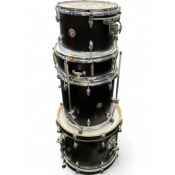 Used Gretsch Drums 4 Piece Catalina Club Series Black Drum Kit