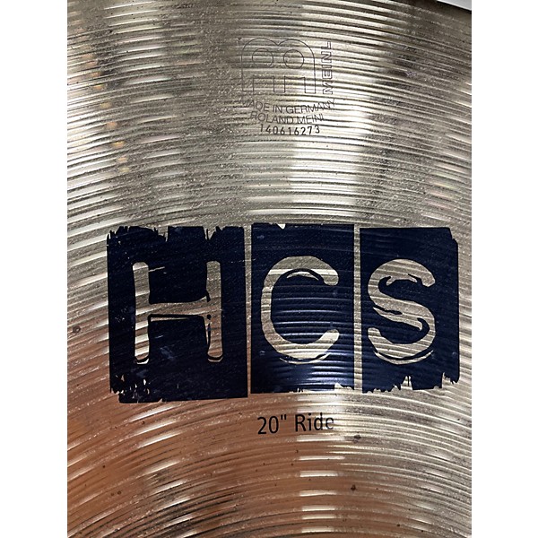 Used MEINL 20in HCS Ride Cymbal