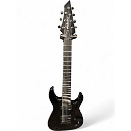 Used Jackson JS22-7 Dinky 7 String Black Solid Body Electric Guitar