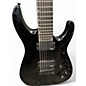 Used Jackson JS22-7 Dinky 7 String Black Solid Body Electric Guitar