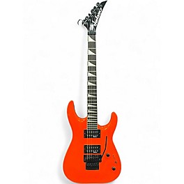 Used Jackson JS32 Dinky DKA Neon Orange Solid Body Electric Guitar