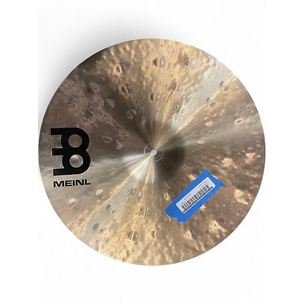 Used MEINL 18in byzance extra thin hammered crash Cymbal