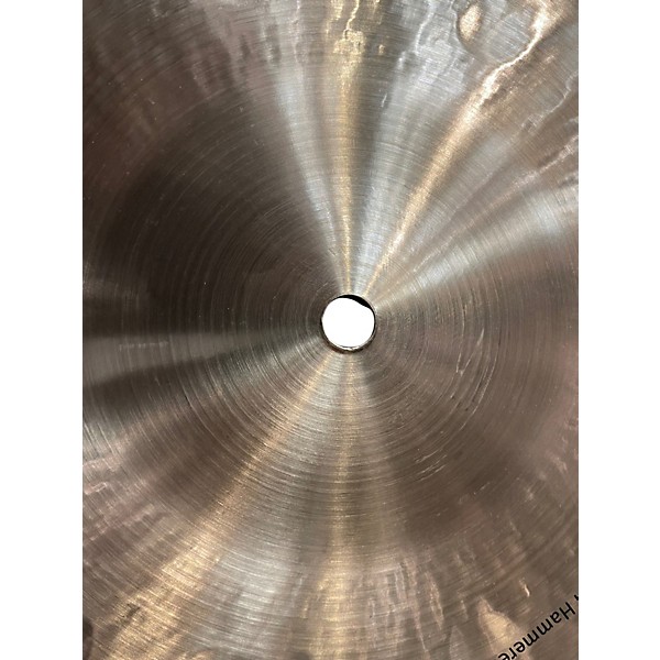 Used MEINL 18in byzance extra thin hammered crash Cymbal