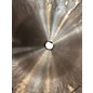 Used MEINL 18in byzance extra thin hammered crash Cymbal