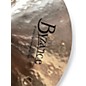 Used MEINL 18in byzance extra thin hammered crash Cymbal